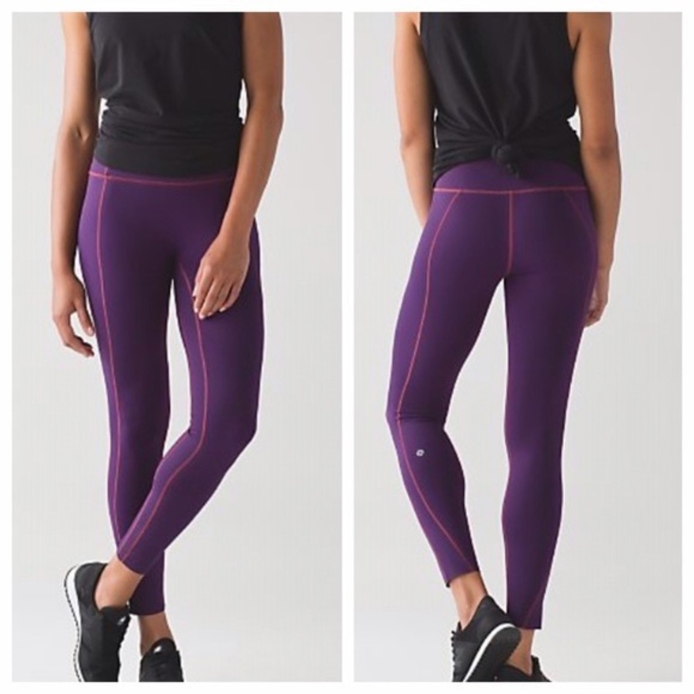 Lululemon "Like Nothing" purple tights